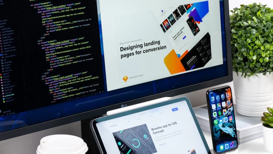 Website design (Photo from Unsplash)